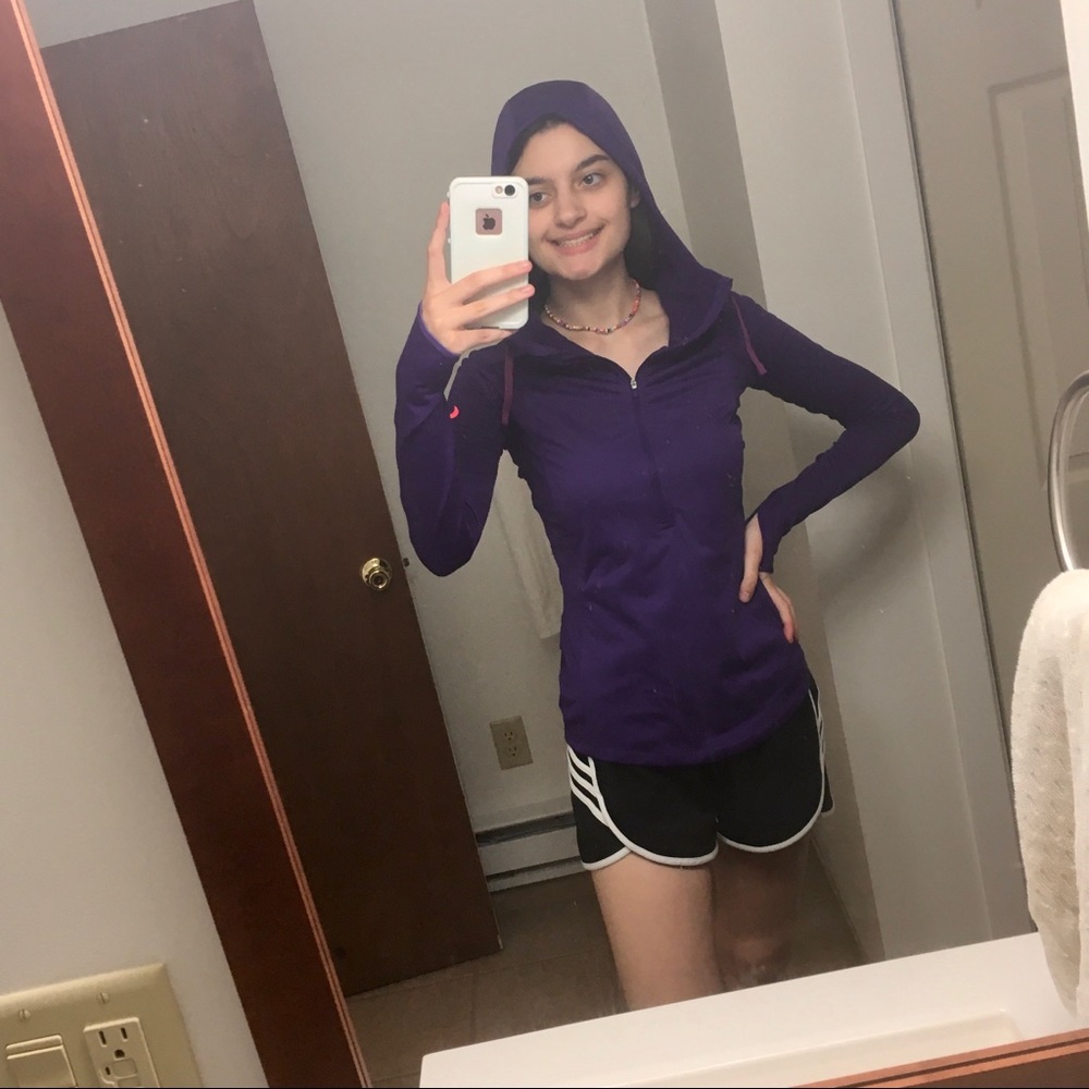 Nike fitted track jacket